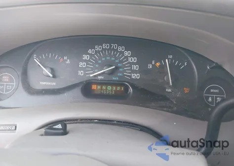 2000 Buick Century Custom from USA, damaged, VIN 2G4WS52J2Y1128775